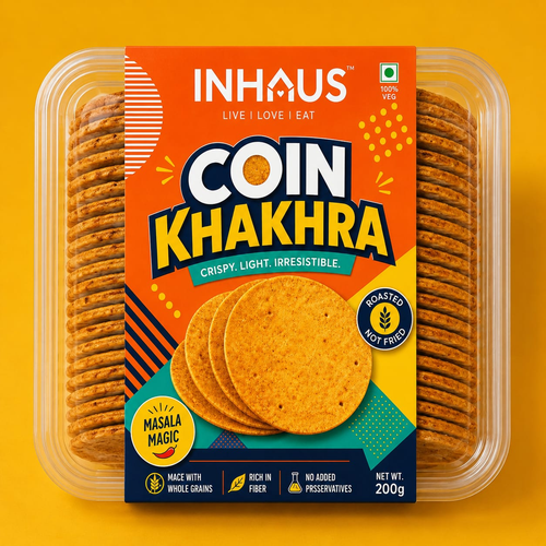 INHAUS Coin Khakhra — Masala Magic